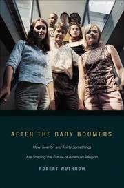 Front cover of After the Baby Boomers by Robert Wuthnow