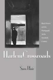 Front cover of Harlem Crossroads by Sara Blair
