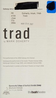 Cover of TRAD by MARK DOHERTY