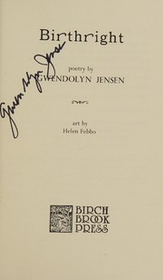 Cover of Birthright by Gwendolyn Jensen