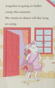 Cover of Angelina at ballet camp by Lana Jacobs