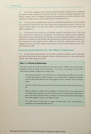 Cover of Securing Good Health for the Whole Population by Derek Wanless