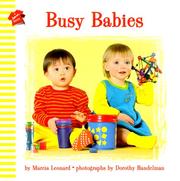 Cover of Busy babies by Marcia Leonard