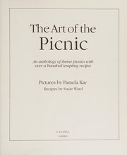 Front cover of The art of the picnic by Susan Ward