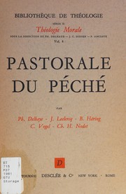 Cover of Pastorale du péché by Philippe Delhaye