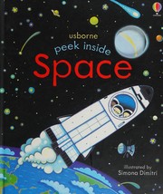 Cover of Peek inside space by Anna Milbourne