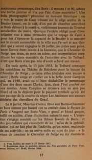 Cover of Le\Chevalier de Neige by Boris Vian