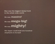 Front cover of Dan the Biggest Dump Truck by Ruthie Briggs-Greenberg