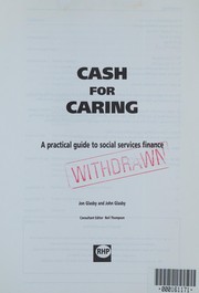 Cover of Cash for Caring by Jon Glasby
