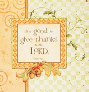 Front cover of Give Thanks by Karla Dornacher