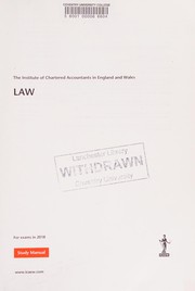 Cover of Law by ICAEW