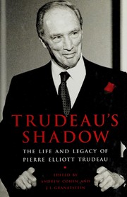 Cover of Trudeau's shadow by Andrew Cohen