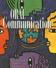 Cover of Oral communication by Larry A. Samovar
