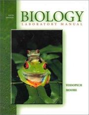 Front cover of Biology Laboratory Manual (Vodopich) by Randy Moore