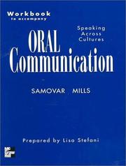 Front cover of Workbook to accompany Oral Communication by Larry A. Samovar