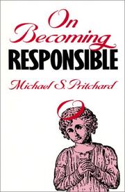 Cover of On becoming responsible by Michael S. Pritchard