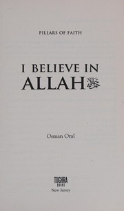 Front cover of Pillars of faith series by Osman Oral