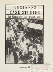 Cover of Business case studies by Ian Marcousé