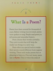 Cover of Prose Poems by Yvonne Pearson