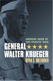 Front cover of General Walter Krueger by Kevin C. Holzimmer
