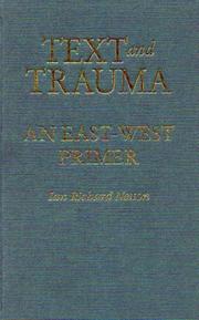 Cover of Text and trauma by Ian Richard Netton