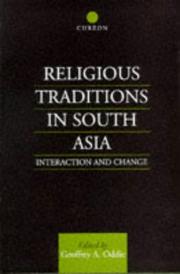 Front cover of Religious Traditions in South Asia by Geoffrey Oddie