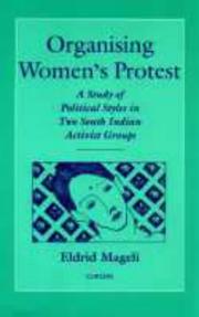 Cover of Organising Women's Protest by Eldrid Mageli