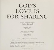 Cover of God's love is for sharing by Helen Rayburn Caswell