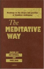 Cover of The meditative way by Roderick S. Bucknell