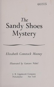 Front cover of The Sandy Shoes mystery by Elizabeth Comstock Mooney