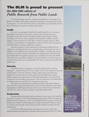 Cover of Public rewards from public lands by United States. Bureau of Land Management