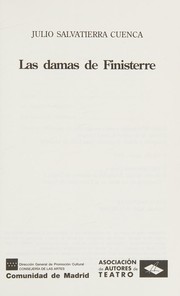 Front cover of Las damas de Finisterre by Julio Salvatierra Cuenca