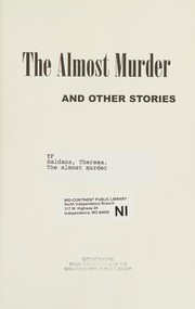 Front cover of The almost murder and other stories by Theresa Saldana