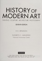 Front cover of History of modern art by H. Harvard Arnason