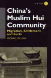 Cover of China's Muslim Hui community by Michael Dillon