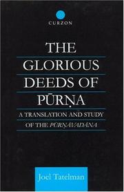 Front cover of The glorious deeds of Pūrṇa by Joel Tatelman