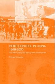 Cover of Birth control in China, 1949-2000 by Thomas Scharping