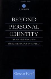 Cover of Beyond Personal Identity by Gereon Kopf