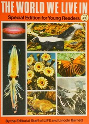 Cover of The world we live in by Jane (Werner) Watson