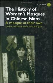 Cover of The history of women's mosques in Chinese Islam by Maria Jaschok