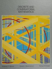 Cover of Discrete and combinatorial mathematics by Abraham P. Hillman