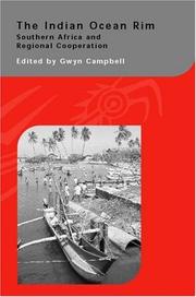 Front cover of The Indian Ocean Rim by Gwyn Campbell