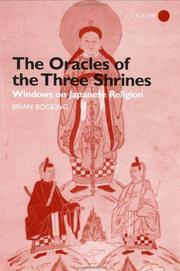 Front cover of The Oracles of the Three Shrines by Brian Bocking