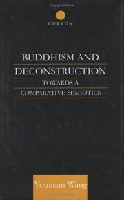 Cover of Buddhism and Deconstruction by Dr Youxuan Wang