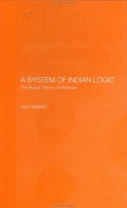 Front cover of A System of Indian Logic by John Vattanky
