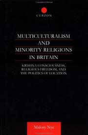Front cover of Multiculturalism and Minority Religions in Britain by Malory Nye