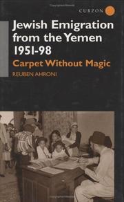 Front cover of Jewish Emigration from the Yemen 1951-98 by Reuben Ahroni