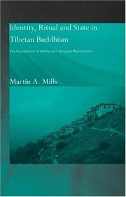 Front cover of Identity, ritual and state in Tibetan Buddhism by Martin A. Mills