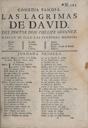 Front cover of Las lágrimas de David by Felipe Godínez