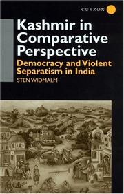 Cover of Kashmir in Comparative Perspective by Sten Widmalm